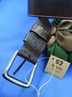 Handcrafted Leather Belt Alvo