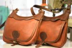 Leather Hunting Satchel ‘’Cava’’