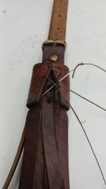 Handmade Leather Game Bird Hanger ‘’Fallesco’’ - Image 7