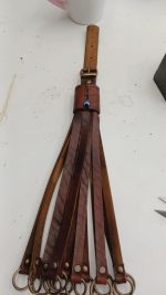 Handmade Leather Game Bird Hanger ‘’Fallesco’’ - Image 8