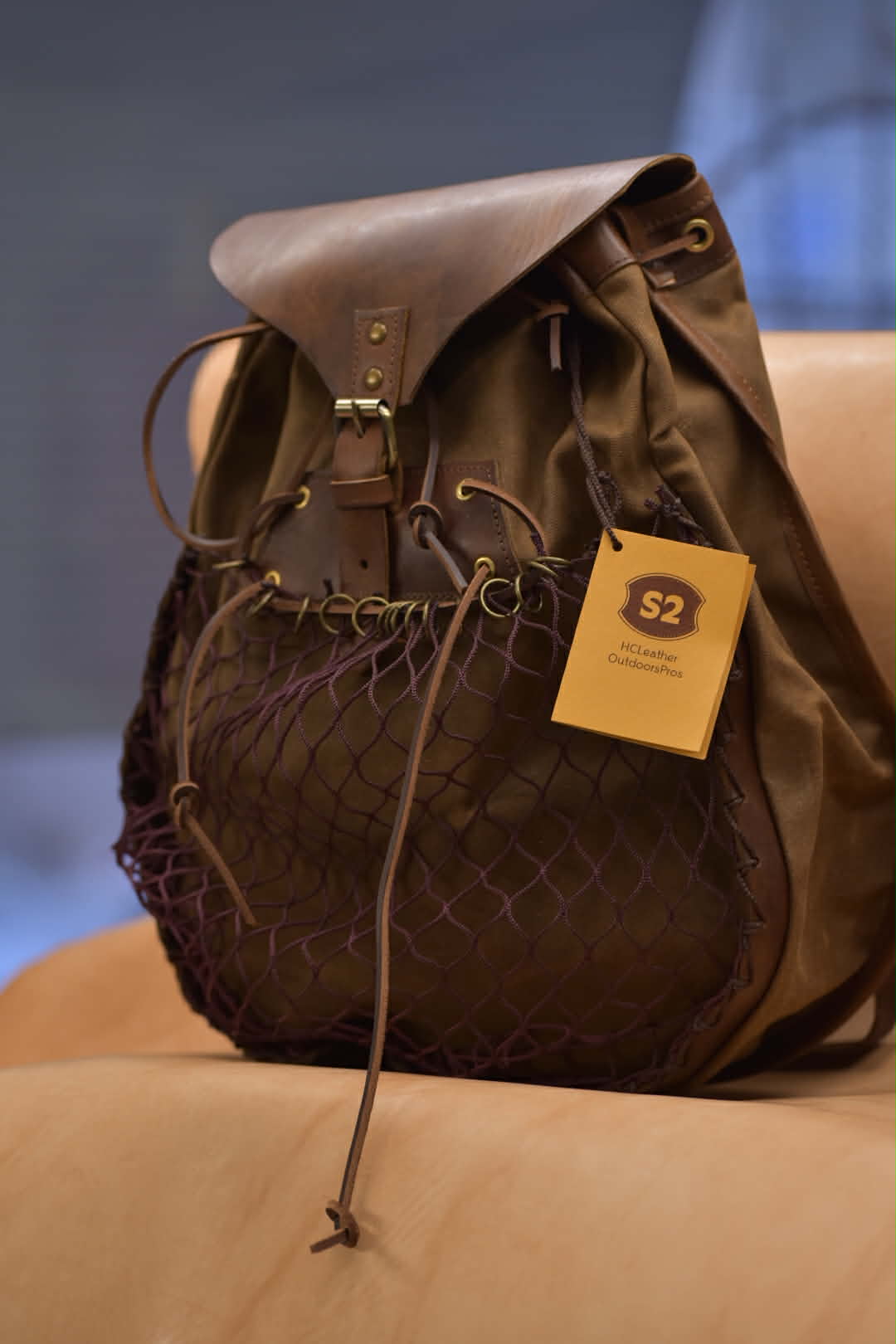 s2knife-torvas-handmade-traditional-backpack-greek-leather-deep-brown Παραδοσιακό Σακίδιο Κυνηγίου Torvas