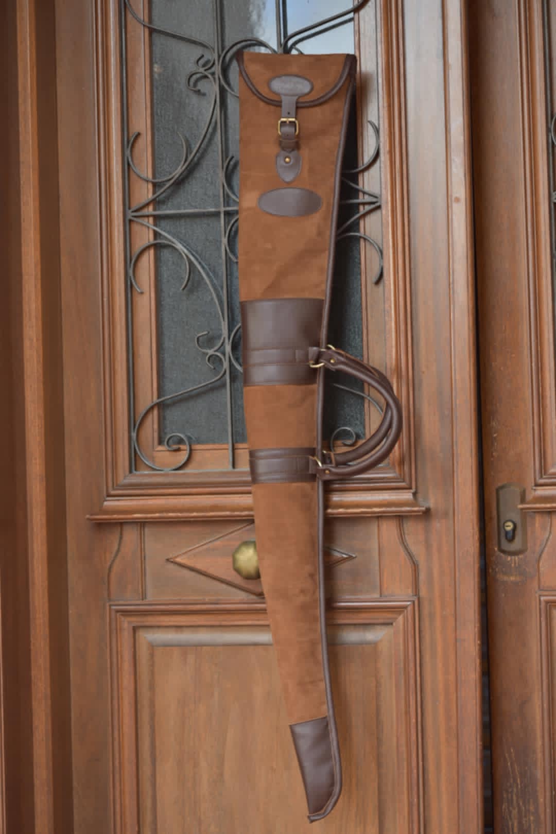 s2knife-handmade-leather-gun-case-with-no-zipper-handcrafted-premium-leather-hunting-main Δερμάτινη Θήκη Όπλου Χωρίς Φερμουάρ - Image 1